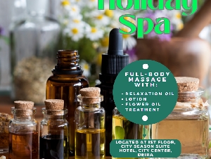 Holiday Spa Massage 07 18 25